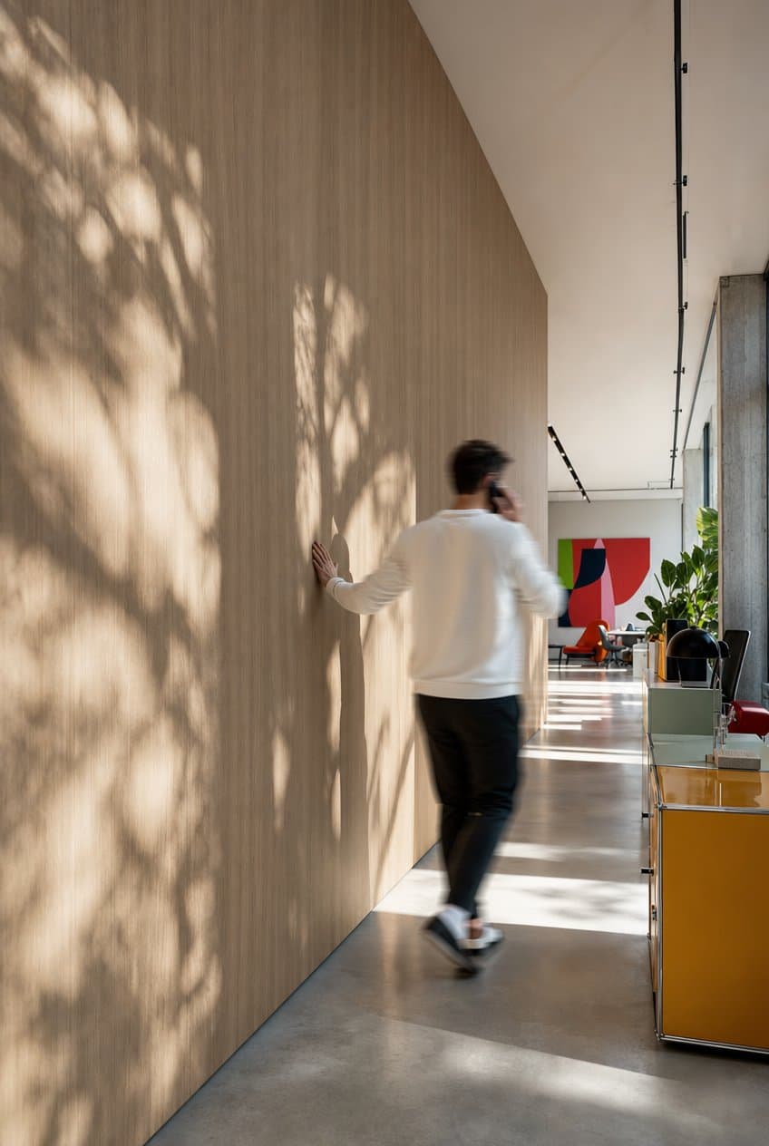 Seamless design wall panel, Lou