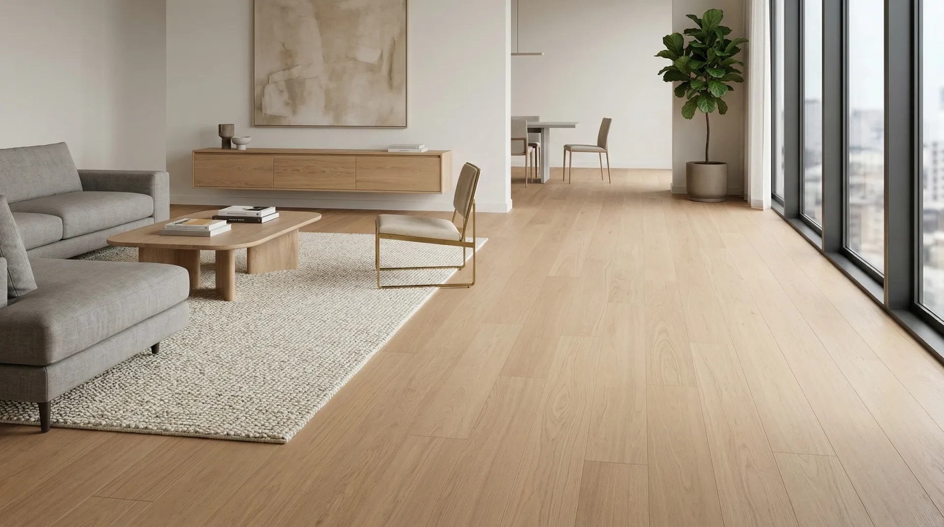Moro XL | Extra large oak veneer parquet, Lou