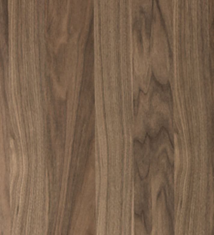 American walnut veneer, quarter and crown cut